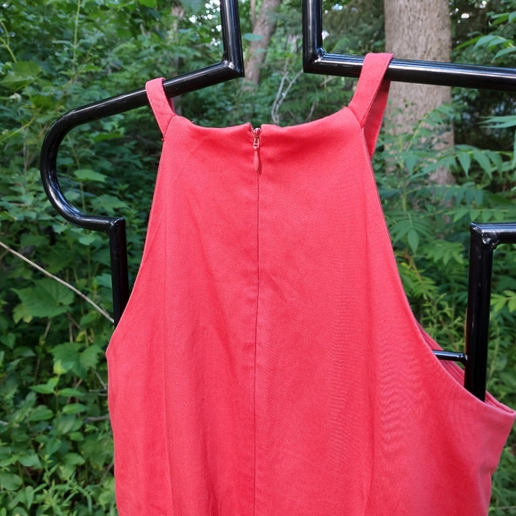 Crochet Detail Midi Dress by Le Chateau - Picture 4 of 6